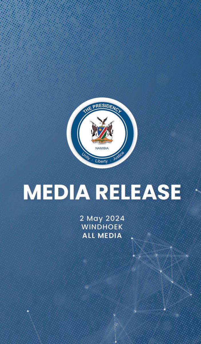 Presidency clarifies misleading report in @TheNamibian 02 May 2024 In the front page headline story in The Namibian newspaper of today, Thursday 2 May 2024, the paper sensationally states, “Belgium King sidesteps Mbumba’s call to lift ban on Russian diamonds”. The Presidency…