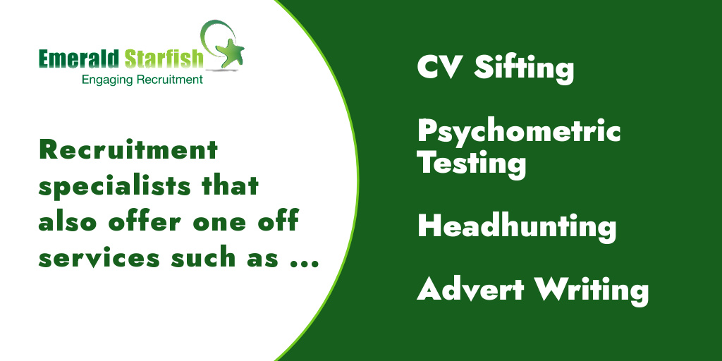 We specialise in recruitment, and offer one-off services like #CVsifting, #psychometric testing, #headhunting, and #advertwriting. 

Book a complimentary 30-min consultation to explore how we can enhance your hiring strategy: calendly.com/emeraldstarfis…  

 #CV #Recruit #Job🌟