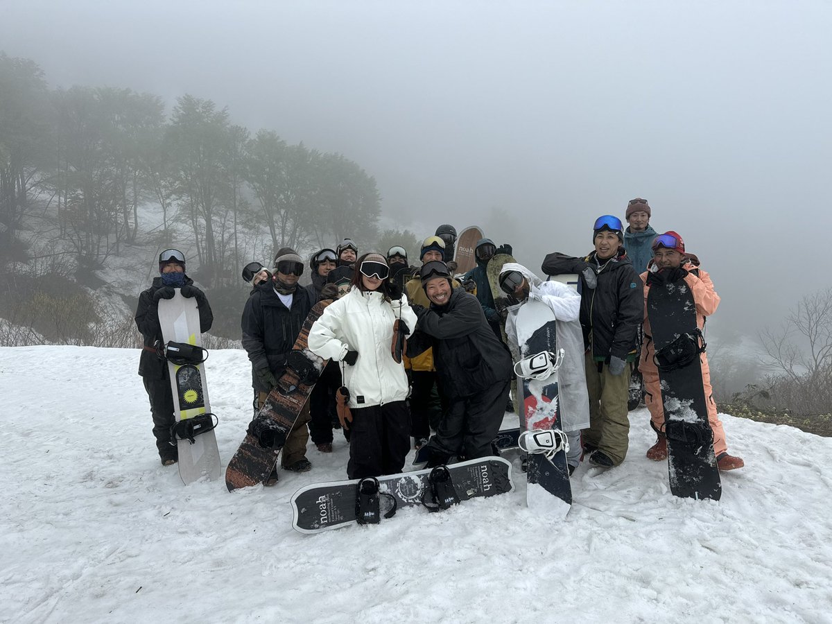 滑ろう会🏂🏂🏂
#freestyleboardshop
#noahsnowboardingjapan