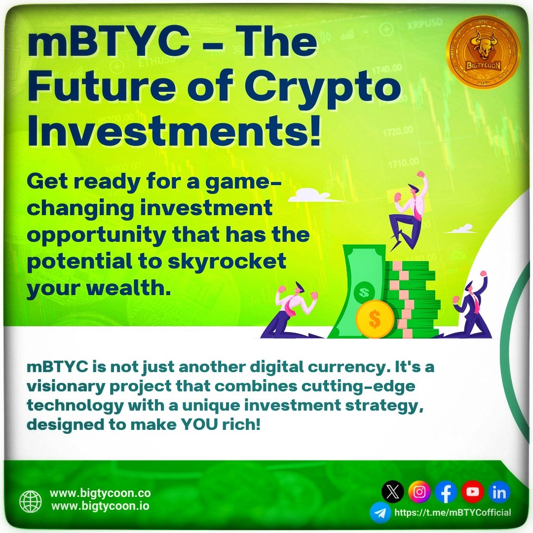 'Exciting news! Stake your claim in the future of finance with mBTYC, the newest Bitcoin derivative available for staking.
 #mBTYC #Bitcoin #Staking #FutureFinance #LondonMayorElections #LeafsForever #onweer #탈하이브_개큰지지  #paobc #LocalElections #thursdayvibes #btc