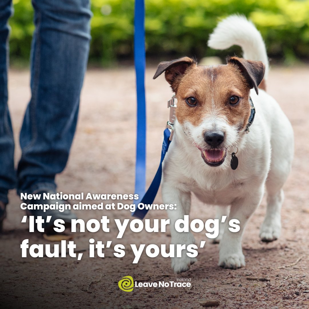 📰 Press Release: Minister Humphreys launches major national awareness campaign aimed at Dog Owners The campaign entitled ‘It’s not your dog’s fault, it’s yours’ is aimed at increasing awareness of the harm that out of control dogs can do 🐑 Learn more: leavenotraceireland.org/press-release-…