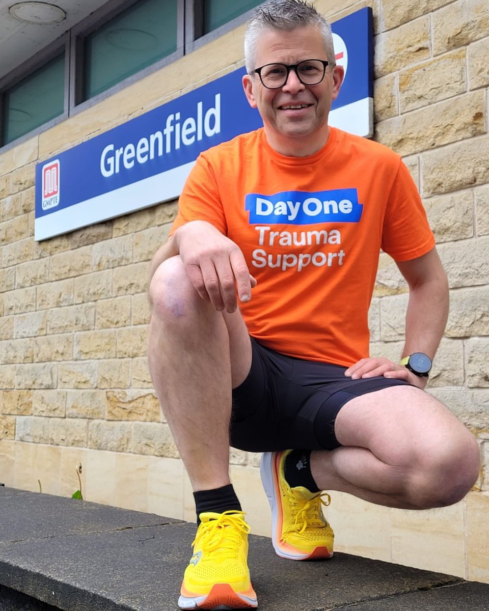 Our supporter Colin sets off on his epic Greater Manchester Ringway Challenge today, aiming to cover 10 boroughs and 300km non-stop over the bank holiday weekend. That's the equivalent of running from Manchester to Portsmouth! 😯🏃‍♂️ Good luck Colin - we'll be rooting for you! 🙌🏼