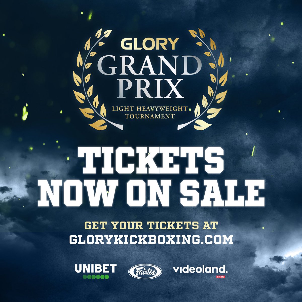 🚨TICKETS ON SALE NOW! Get your tickets NOW for the Light Heavyweight Grand Prix on June 8 at glorykickboxing.com!