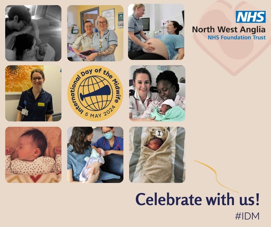 This Sunday (5 May) is International Day of the Midwife! 💙 So today we're celebrating our fantastic midwives throughout and showcasing the wonderful work they do. Let us know in the comments if you have a midwife you would like to say thank you too! 😊