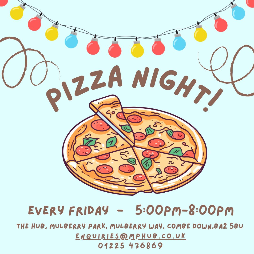TGIF...which means it's PIZZA NIGHT at The Hub!! 🍕 Every Friday night from 5pm - 8pm we are serving some of the best pizza in Bath! Plus, we have a lovely selection of wine, cider and beer. Open for dine-in, takeaway and we are on Deliveroo!! #pizzapizza #pizzalovers