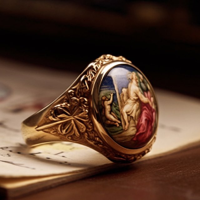 See how signet rings have evolved from symbols of power to fashion statements. #FashionHistory
