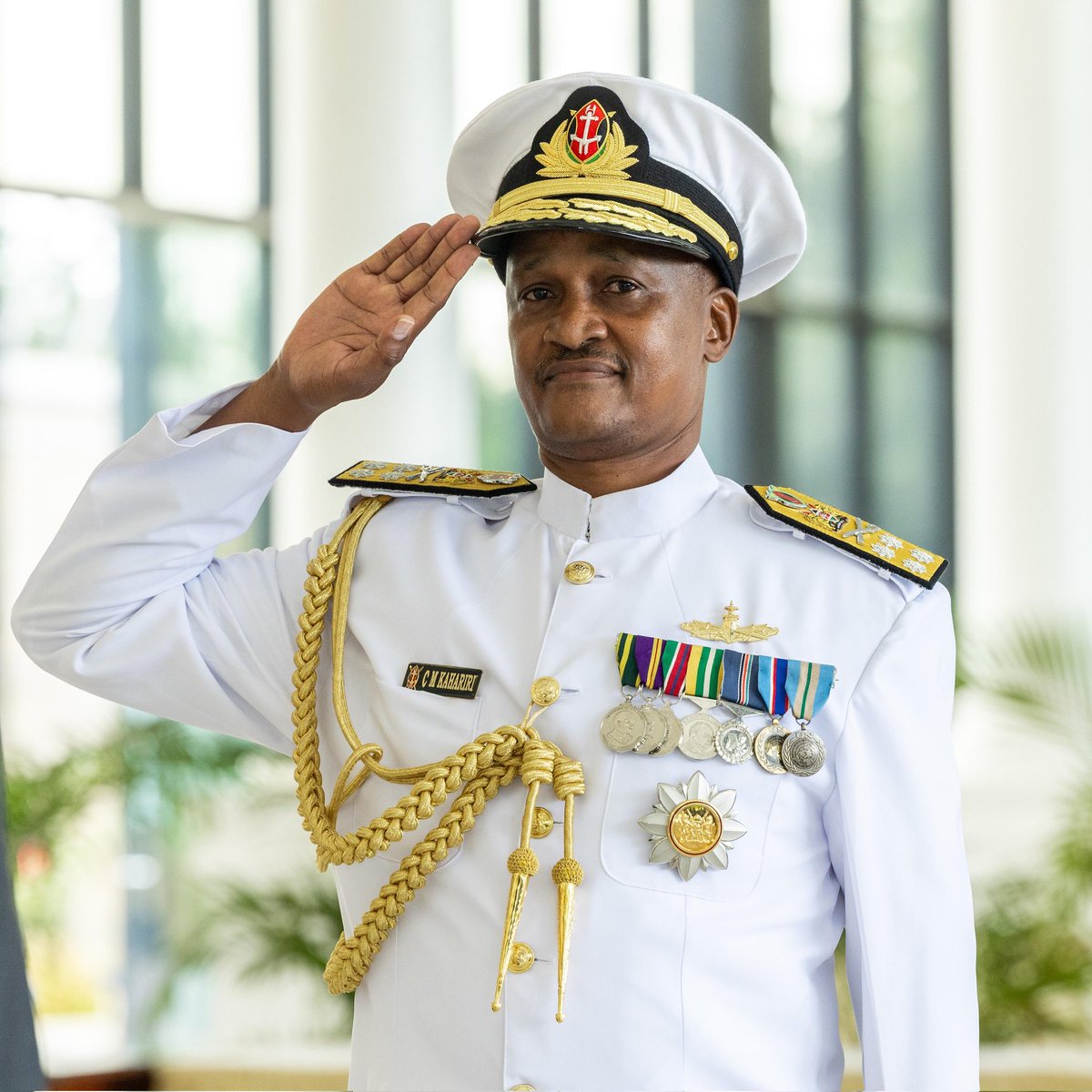 Swearing-in of Chief of Defence Forces (CDF) and the top command of Kenya Defence Forces, State House, Nairobi.