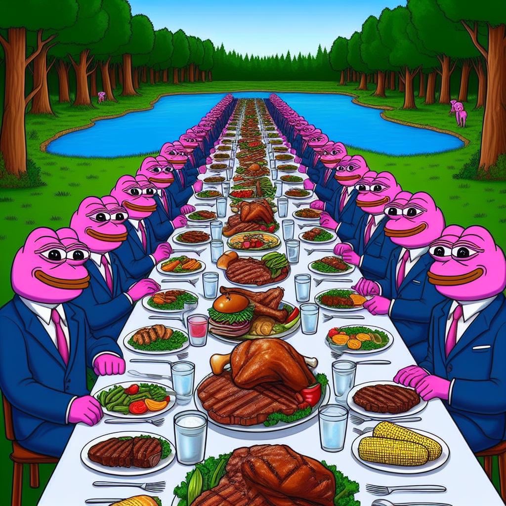 Isn’t they forget that we were flipped pepe.#pork #porkarmy