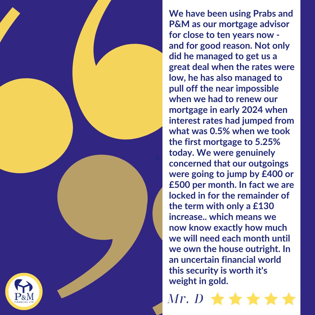 Did you know P&M Financial LTD has a 5.0 star rating across Google & Facebook! ⭐⭐⭐⭐⭐

Are you looking for mortgage advice?

Send us a message today 💬
Or call us on 0800 634 9250 ☎️

 #mortgagerates #mortgagetips #homebuying #mortgages #mortgagehelp #mortgageadvice