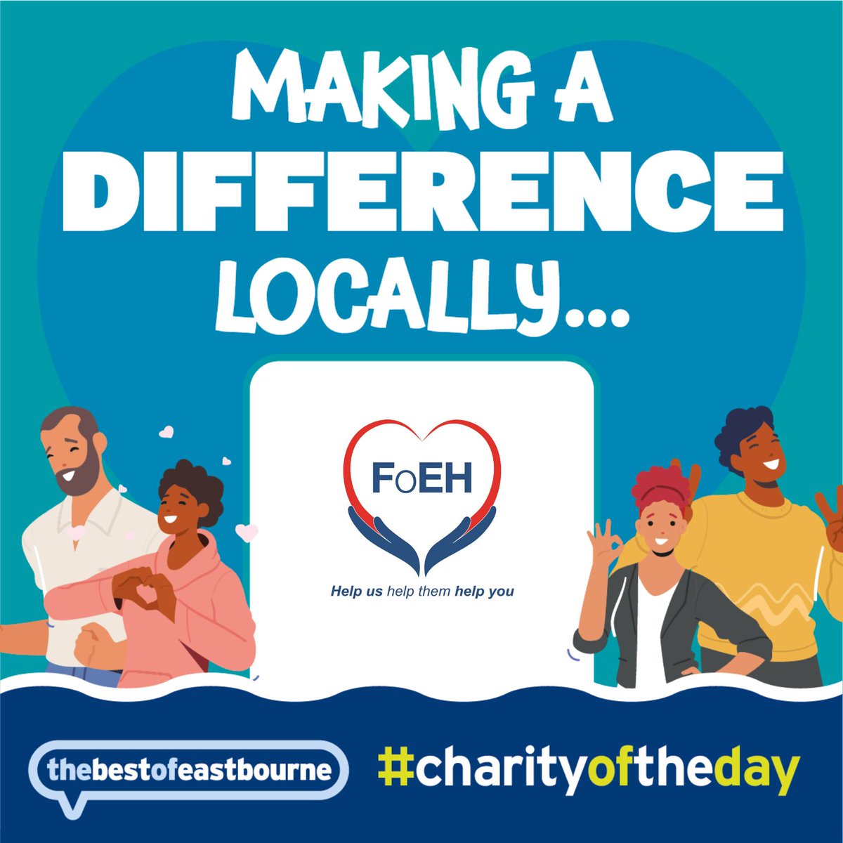 🤝 Making a difference locally 💙 Please show your support for @Friends_DGH, you can find out more about this local charity in our Community Guide bit.ly/4bBMlrO #BestOfEastbourne #CharityOfTheDay #EastbourneCharity #EBcharity #EastbourneVolunteer