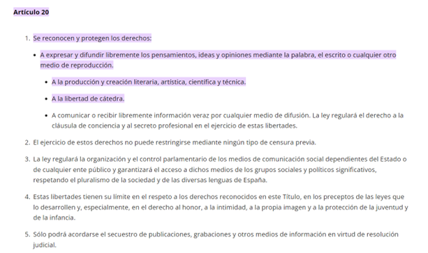 📰🎙️📺 Feliz Día Internacional de la Libertad de Prensa, garantizada en el art. 20 de la Constitución Española, el art. 10 de la Convención Europea de DDHH y el art. 19. de la Declaración Universal de DDHH

Nuestro reconocimiento en este día a la labor de medios y periodistas,