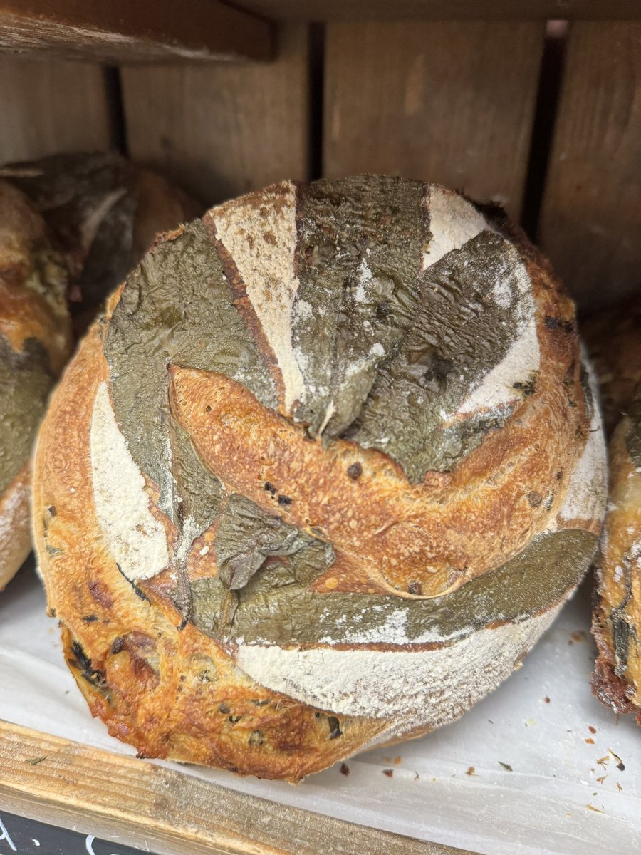 You loved it so much the other week…it’s back again!!! This weekends special available Friday & Saturday is wild garlic & Stilton sourdough #realbread #bread #freshbread #bakery #harrogate #coldbathroad #shoplocal #homemade #shop #yorkshire #food #sourdough #wildgarlic #stilton