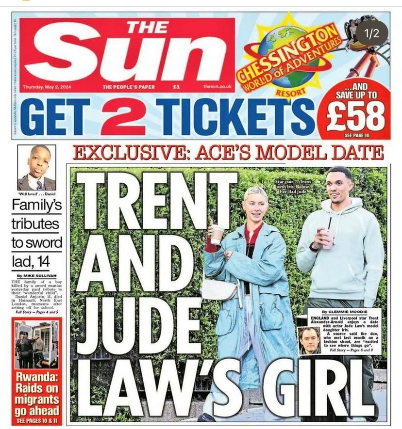 jeffreykboakye's tweet photo. The Sun refers to Daniel Anjorin, RIEP, as ‘sword lad’. The Metro goes out of its way to humanise his killer.
…
It’s beyond disrespectful. It’s callous, dismissive, dehumanising for young Daniel, and a cold reminder of socially embedded white supremacy. https://t.co/oTk3jFbm4x