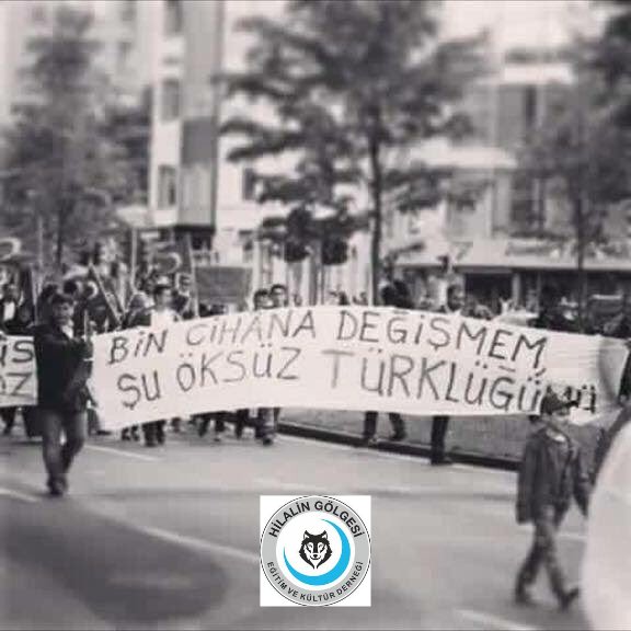 Bin cihana değişmem şu öksüz Türklüğümü! #3MayısTürkçülükGünü kutlu olsun.