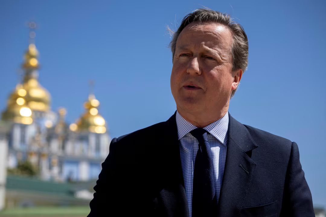 Britain will give Ukraine 3 billion pounds of military support annually - Foreign Secretary Cameron in an interview with Reuters The announcement is Britain's biggest pledge of support since the Russian invasion in 2022.