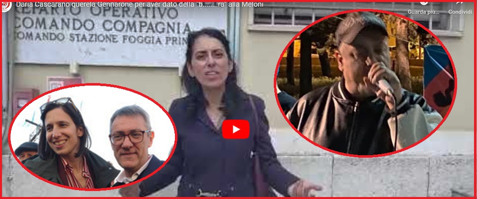 Schlein e Landini in silenzio, FdI denuncia: delle offese di Gennarone a Meloni si occuperanno i carabinieri dlvr.it/T6Lvk4