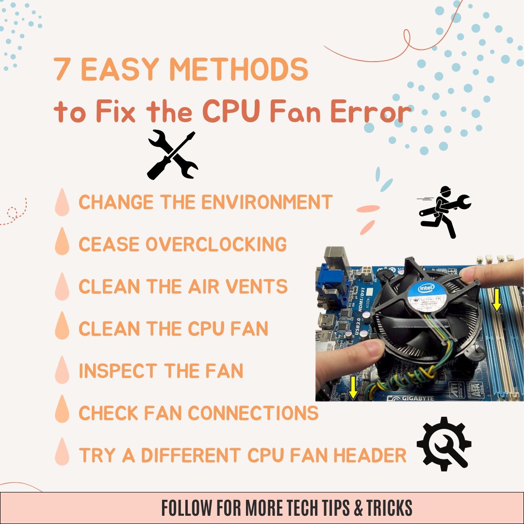 🔧😊Troubleshoot your CPU fan woes with these 7 simple solutions!🕖💻❄️Keep your system running cool and smooth.☃️🚗

#computerhelp #pcrepair #diyrepair #pcgaming #cpu #cpucooler #overheating #pcmaintenance #pcfix #computerrepair #cpuoverheating #pccooling  #pcproblems
