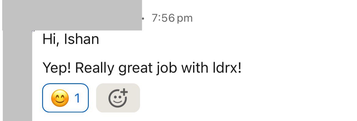 When the CEO of one of the biggest unicorns India has ever produced, uses LdrX  and shares this feedback ❤️

Then we know we are on the right path 

Do download the @LdrX_ai app and try it yourself 
link-to.app/x2V4W52B0h