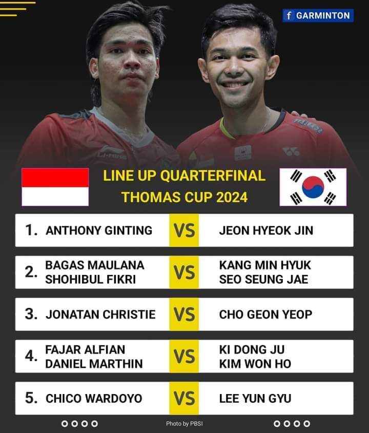 🔴 LIVE  Indonesia VS Korea Selatan
Thomas Cup Hari ini 

Link Live 👉 bwftv1.blogspot.com

 #TimnasDay #Badminton
#thomascup #ubercup #indonesia