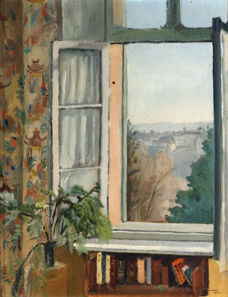 Jessie Boswell - Biella from my Window, 1943.