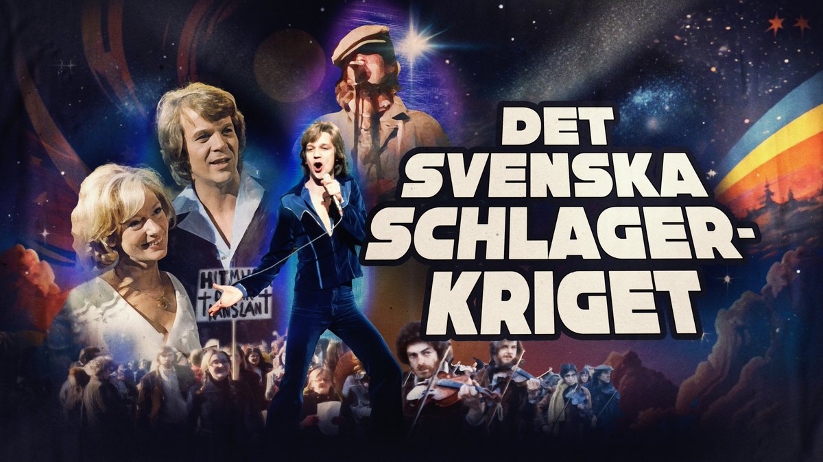 Efter ABBA:s vinst i Brighton 1974 drar en högljudd opinion igång mot den så kallade EM-schlagern. Streama Det svenska schlagerkriget på SVT Play svtplay.se/video/KRo2pZp/… #svtdok #svtplay