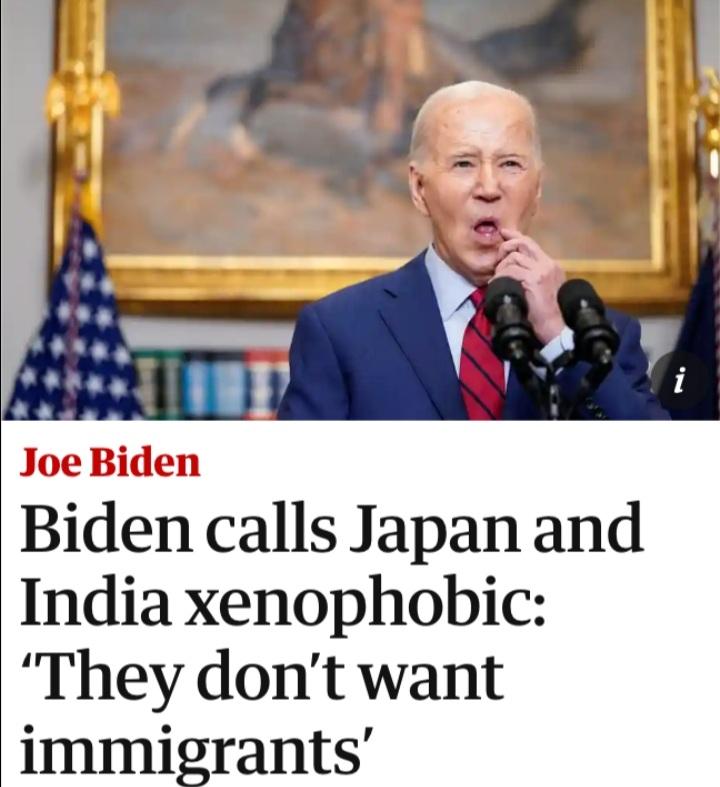 Coming from the President of a nation that burnt African Americans on stakes barely a hundred years ago and lynched African Americans barely 50 to 60 years ago. Kills Mexicans coming from the Southern borders & allows self-styled border vigilantes to daily gun down Mexicans.