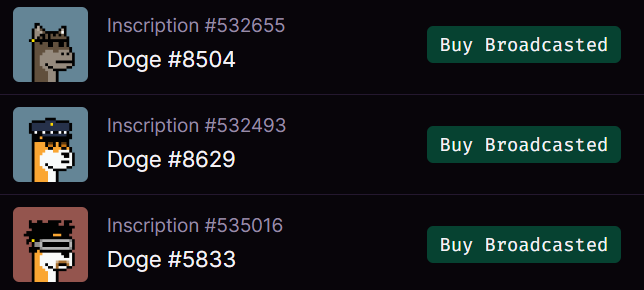 Let's Go! <a href="/DogePunksBTC/">DogePunks</a> #BTC #Ordinals Woof Woof!