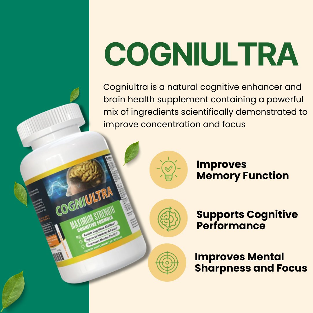 Improve your brainpower with Cogniultra! 🚀
Click the link in bio to learn more🧠✨

#cogniultra #brainhealth #cognitivefunction #memoryboost #neuroprotection