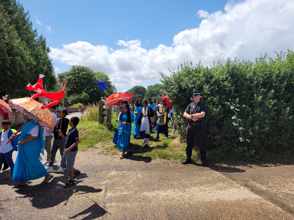 Thousands of people are expected to travel to Walsingham this weekend for the first Tamil pilgrimage of the year, and we'll be around to help keep people safe. For more information, including traffic and water safety advice, visit our website: orlo.uk/yxS5M