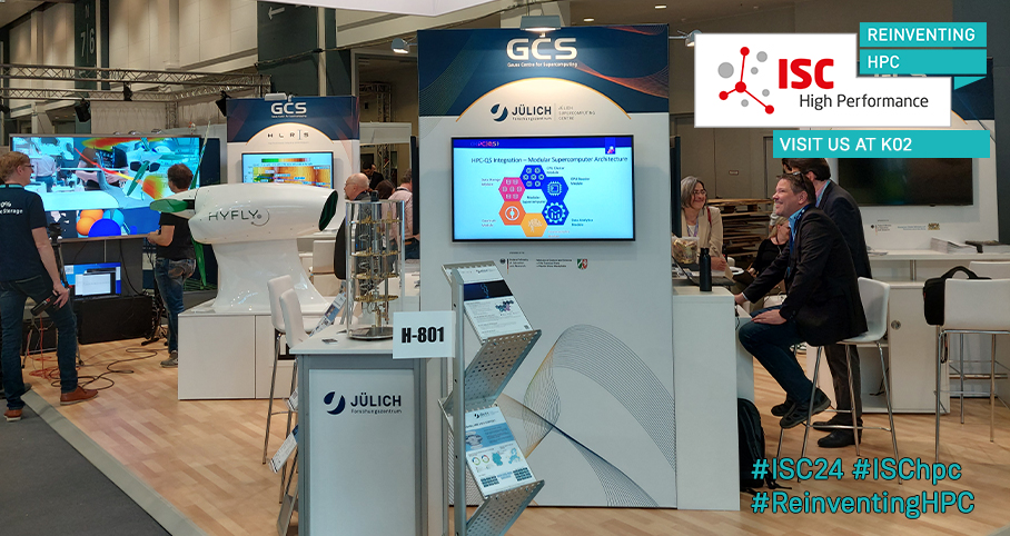 Soon in Hamburg 🇩🇪 for #ISC24. Counting the days to welcome you at the @gcs_hpc booth K02, together with @HLRS_HPC and @LRZ_DE. Looking forward to sharing our latest findings on exascale, quantum computing, AI and much more. ➡️go.fzj.de/isc24 ▶️youtu.be/x7nIaBy6Ldc?si…