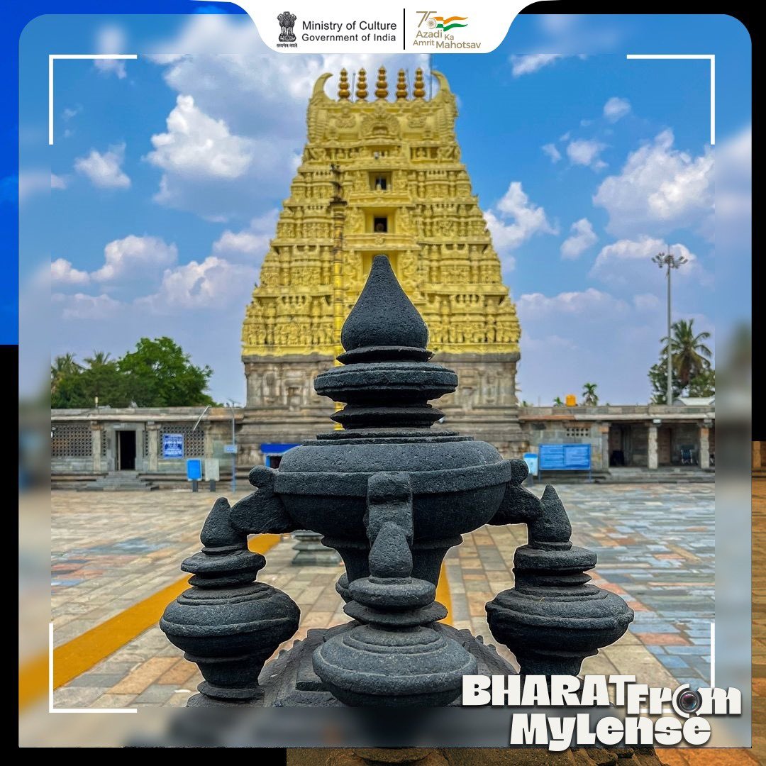 Shri Chennakeshava Swamy Temple: a spiritual odessy carved in stone. To get featured tag us in your picture/video and use #BharatFromMyLense in the caption. IC: itzharrykrrish (Instagram) #IncredibleIndia #AmritMahotsav