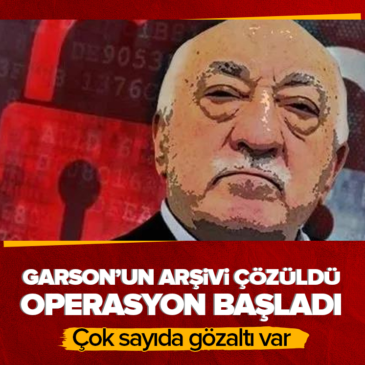 'Garson'un arşivi çözüldü operasyon başladı! İsmi geçenlere gözaltı
ahaber.im/g0swh9_smt