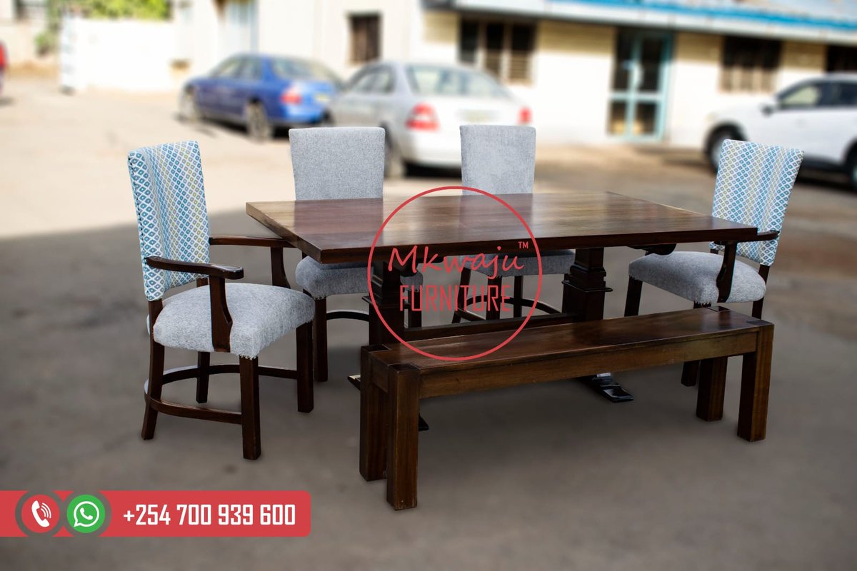 🙂Lavin 6 Seater Dining Set
🎯Available on Order
🤙Contact: 0700939600
.
#dinningchair #dinningtable #dinningtables #Dinningtable #dinningset #nairobikenya #nairobi #brandnew #BrandNew #mahogany