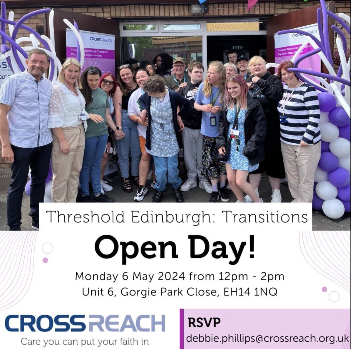 This post school destination open day may be of interest to our parents and carers. @CrossReach
