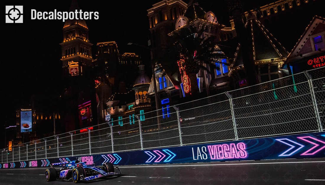 Alpine have renewed their partnership with @VenetianVegas for the #LasVegasGP later this year. As part of the deal, fans will be able to experience the race from suites overlooking the circuit - as well as getting direct access to grandstands at The Sphere. #F1 @AlpineF1Team