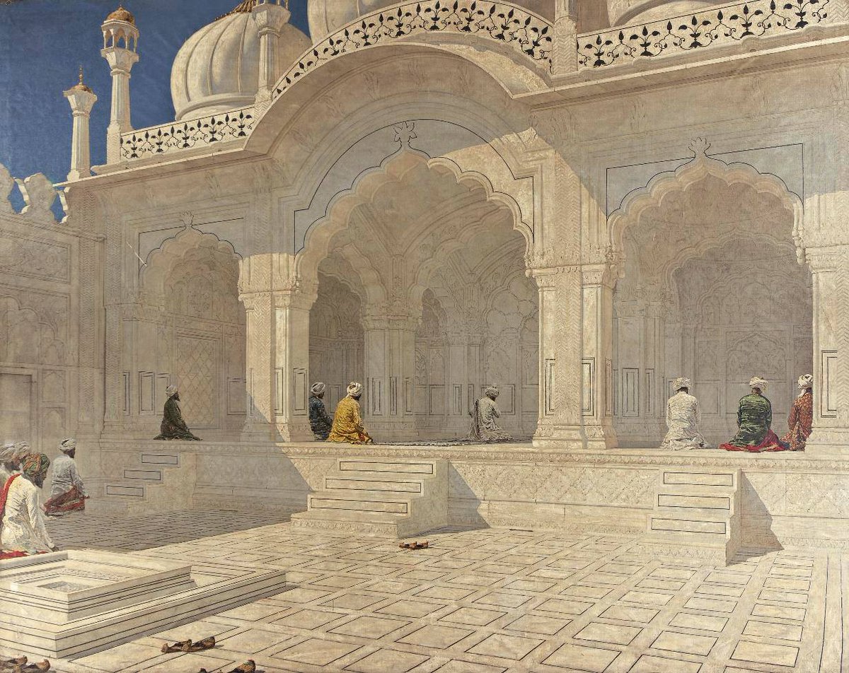 Vassili Verechtchaguine (1842-1904) - Mosquée des Perles à Delhi (vers 1876)