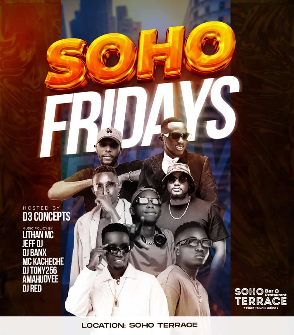 Start off your weekend in a special way with #SohoFridays happening tonight at Soho Terrace