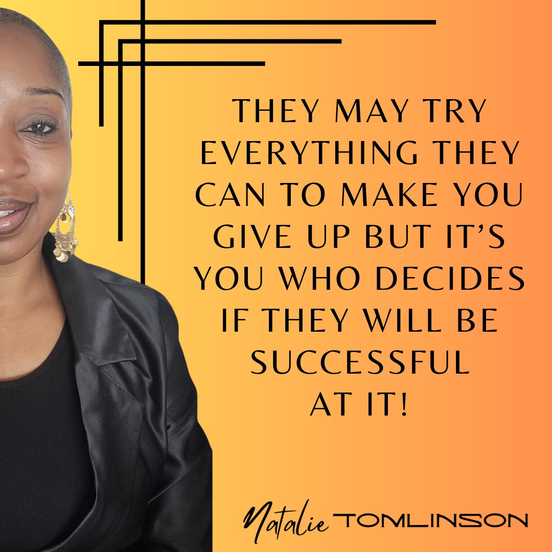 Don't Give Up

natalietomlinson.live

#DontGiveup #DontQuit #Success #NeverGiveUp #Inspiration #Motivation #BelieveInYourself #TrustYourself ##StayFocused #Mindset #RiseUp #Goals #Dreams #Happiness #Focus #RespectYourSelf #Faith #LoveYourSelf #NatalieTomlinson