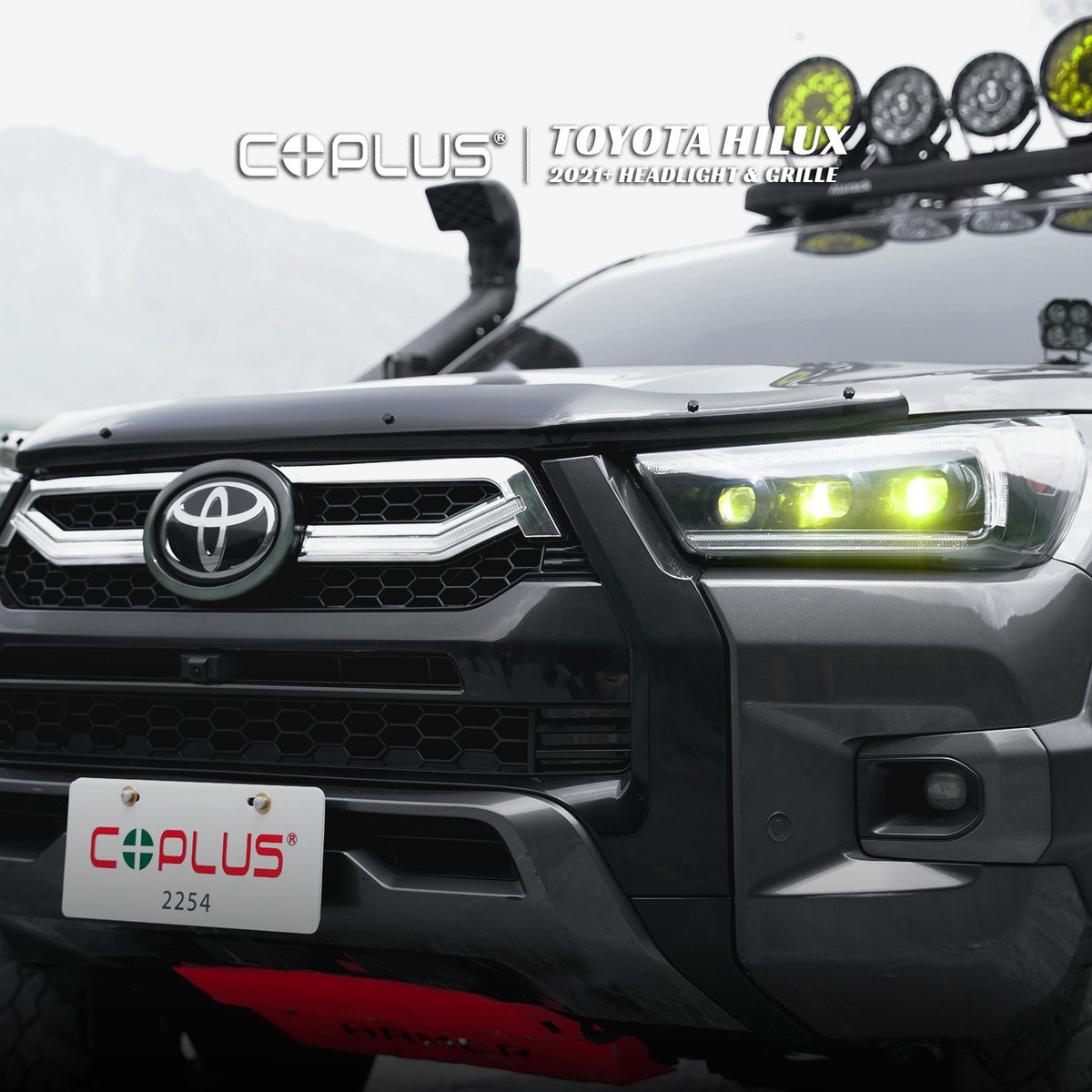 Behold the breathtaking fusion of technology and nature! Our Bi-beam Headlights cast a radiant golden glow, piercing through the daylight in the tranquil embrace of the valley. 

Get yours now! Reach out and order yours today!

#toyota #offroad #hilux  #COPLUS