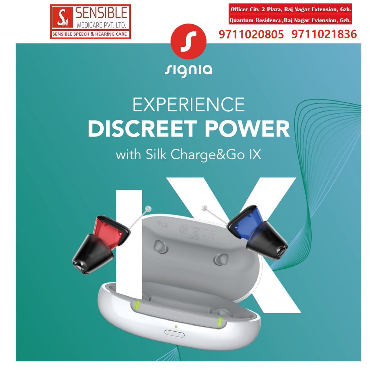 Experience the discreet power with #Signia #SilkChargeAndGoIX. #Call us @9711020805, 9711021836 & get the #benefits
#hearingloss #hearinglossawareness #hearinglossprevention #hearingaidaccessories #hearingaidbatteries #hearingaidtips #hearingaidcosts #hearingaid #hearingaidrepair