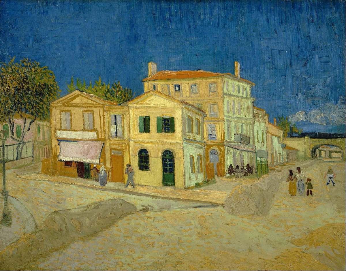 Vincent Van Gogh (1853-1890) - La Maison Jaune à Arles (septembre 1888)