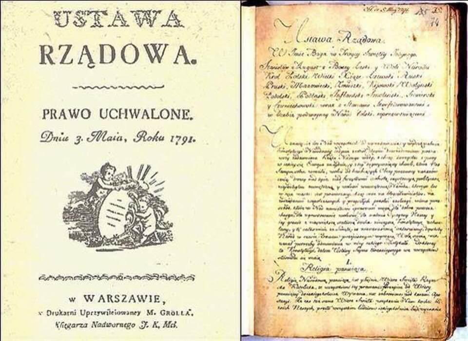 Witaj,majowa jutrzenko❗️ 
Świeć naszej polskiej krainie ‼️

Dziś obchodzimy 233. rocznicę uchwalenia jednej z pierwszych konstytucji na świecie ✌🏻🇵🇱

#3maj #ŚwiętoKonstytucji