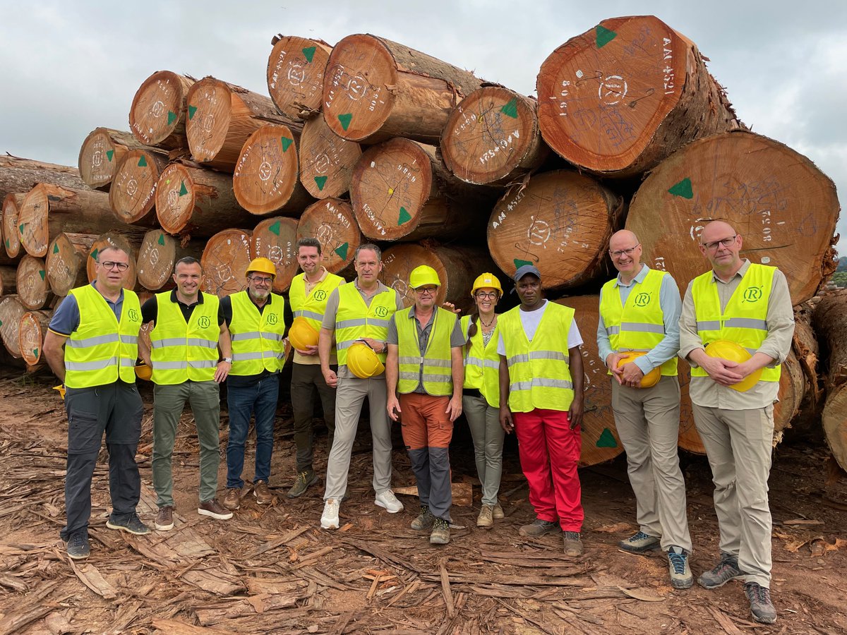 GroupeThebault's tweet image. Si leur route est parfois complexe, nos panneaux Okoumé TeboPly ont un niveau de 𝘁𝗿𝗮𝗰̧𝗮𝗯𝗶𝗹𝗶𝘁𝗲́ total depuis leur origine en forêt !
Nos clients sont venu remonter les pistes en forêts et constater les mesures garantissant une exploitation forestière durable au Gabon.