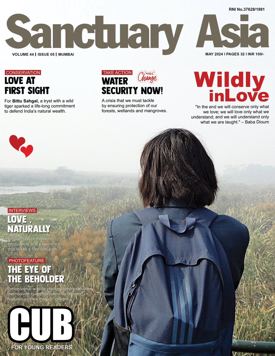 Do you remember the first time you fell in love with the wild? The theme of this issue, ‘Love at First Sight’, takes a look at how a love for nature has inspired many to dedicate their lives to wildlife through photography, research or activism. 🙌🏾💚 sanctuarynaturefoundation.org/magazine