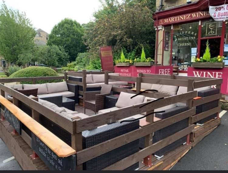 Good morning Ilkley. 
Our outside decking is open today, Saturday & Sunday. 
Serving 40 wines by the glass, beer, tapas and The Courtyard Dairy cheese boards. 
Fingers crossed for some sunshine! 
@IlkleyBID @Discover_Ilkley @IlkleyGazette @IlkleyChat  #ilkley #local