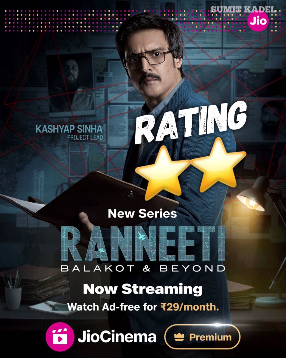 #Ranneeti - ⭐️⭐️ The show Ranneeti - Balakot & Beyond spends nine episodes building the narrative of the tragic 2019 Pulwama attack in Kashmir. Unfortunately, the tired and overused theme of Pulwama in media fails to bring anything refreshing to this series. The plotline…