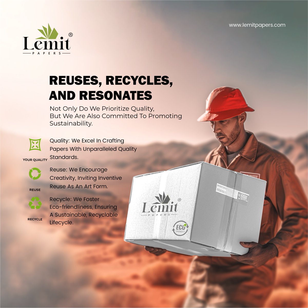 We are dedicated to promoting environment in addition to placing a high value on quality.
.
For More Info visit website:
lemitpapers.com
.
#packagingindustry #papercompany #packaging #paperindustry #papermaking #papermanufacturer #duplexboard #paperboard #LemitPapers