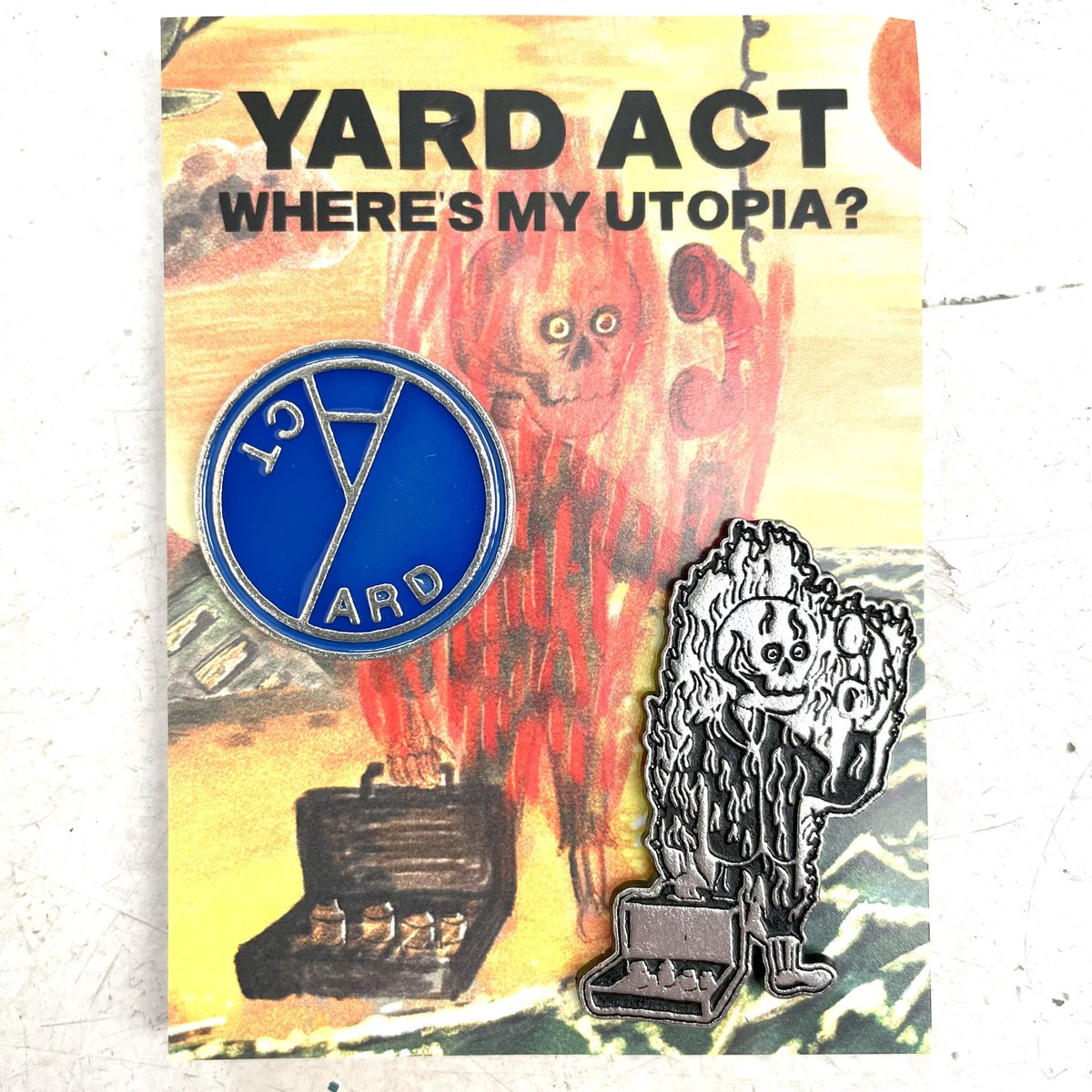 Yes! Just like old times. @Bandcamp Friday and we’ve got limited end of tour stock: yardact.bandcamp.com/merch