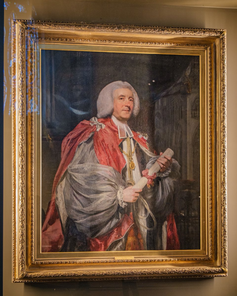 This is Reynolds' portrait of John Thomas, Bishop of Rochester 1774-1793