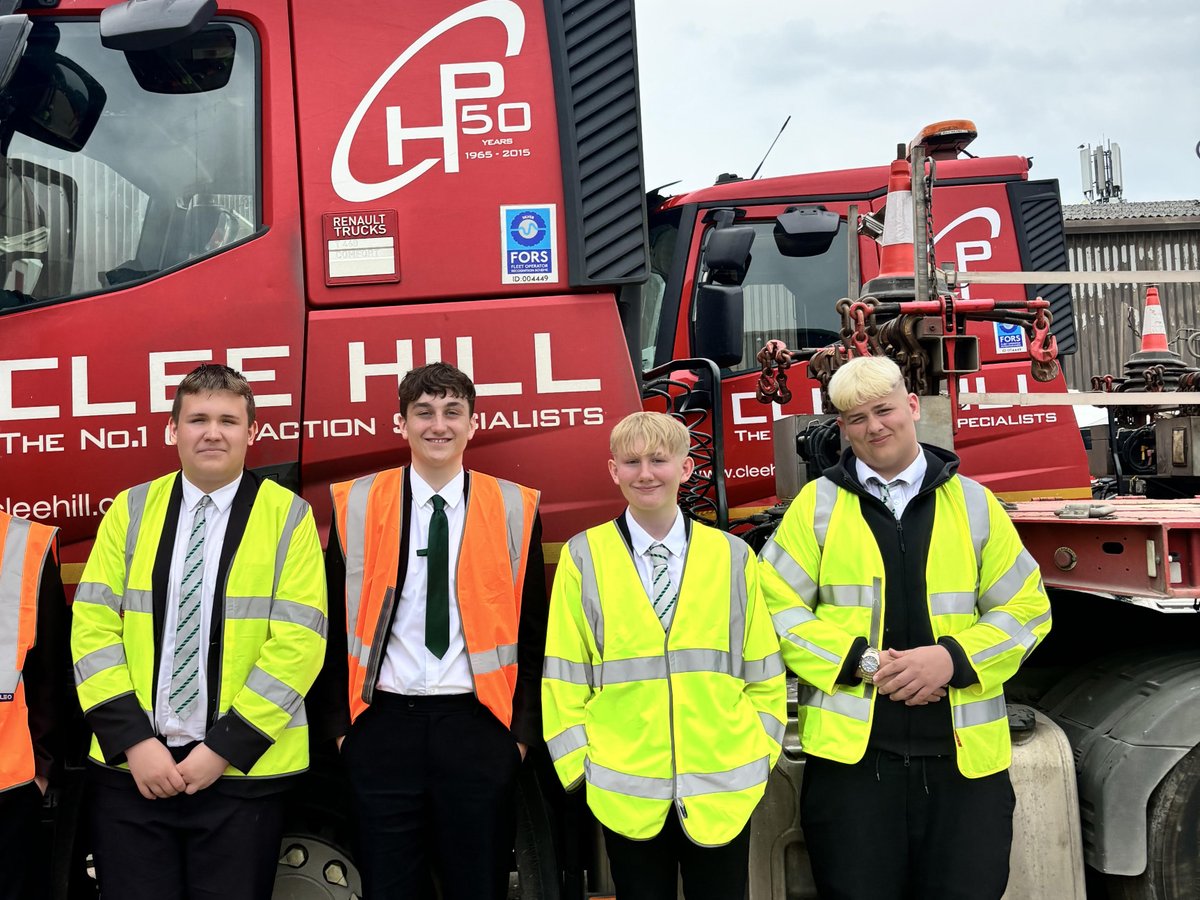 On Wednesday afternoon, Miss Fowler and Mrs Meighan took some Year 11 students to @cleehillplant to learn more about their apprenticeship program. A very informative afternoon!